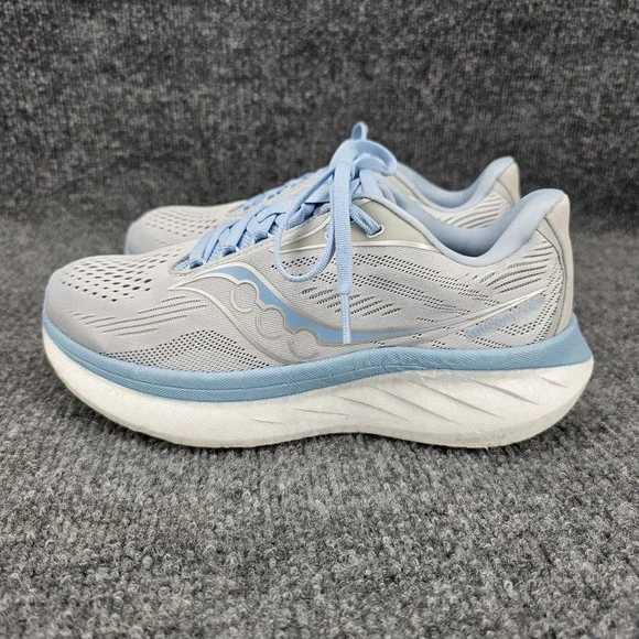 Saucony Ride 18 Womens Size 6 Wide Cloud Dream Athletic Daily Road Running Shoes - Picture 10 of 13